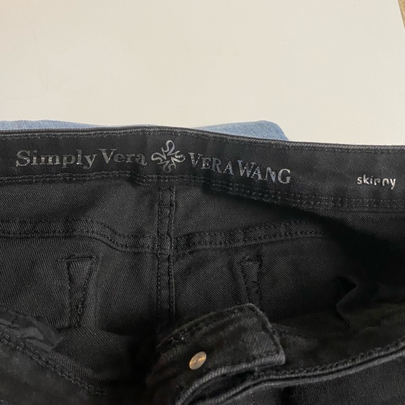 Simply Vera Vera Wang black skinny jeans - Picture 7 of 7